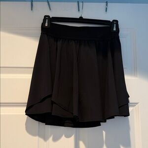lululemon athletica Black Layered Athletic Skirt